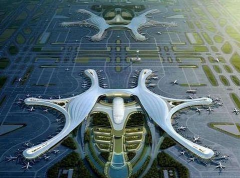 北京新机场首次开放登机最远走600米